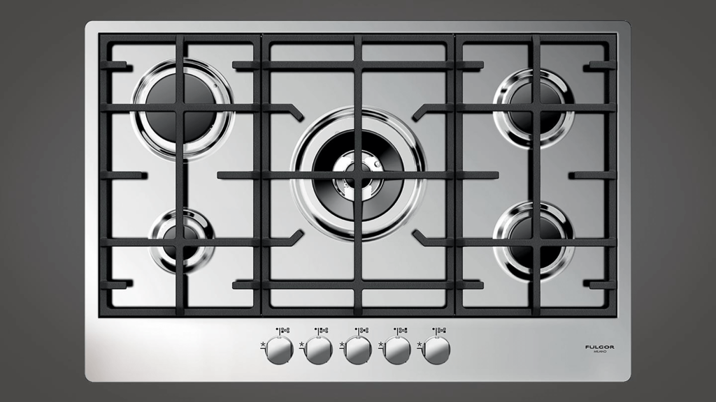 Cooktop Plano a Gás 5 queimadores 75 cm​